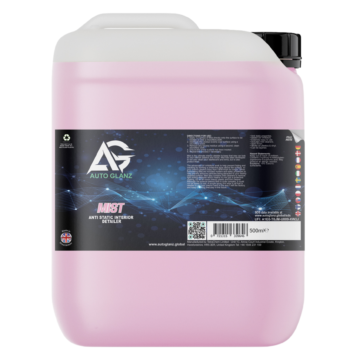 Mist - Anti Static Interior Detailer